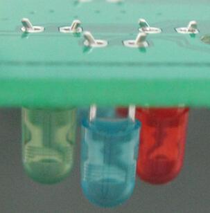 LED inserted PCB