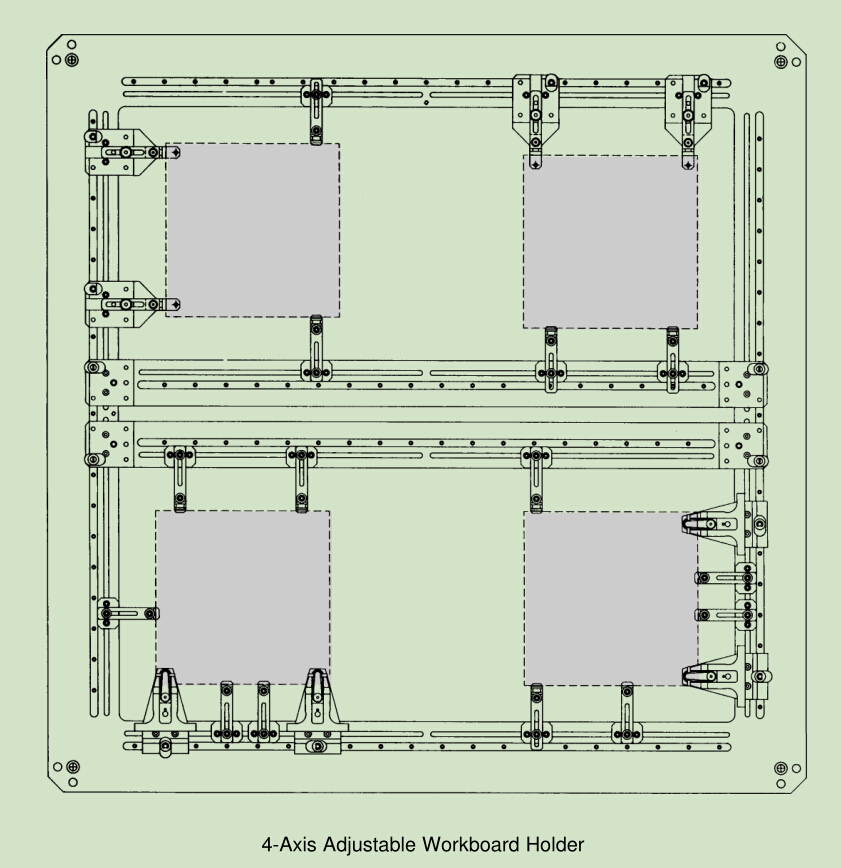 4axis adjustable workboard holder