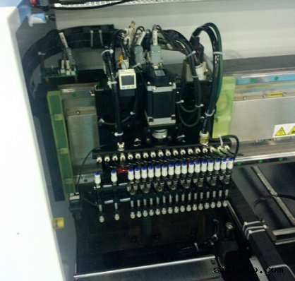 The highest capacity LED light board pick and place assemble machine
