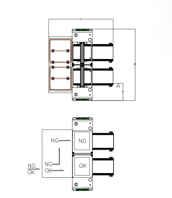 NG OK unloader schematic