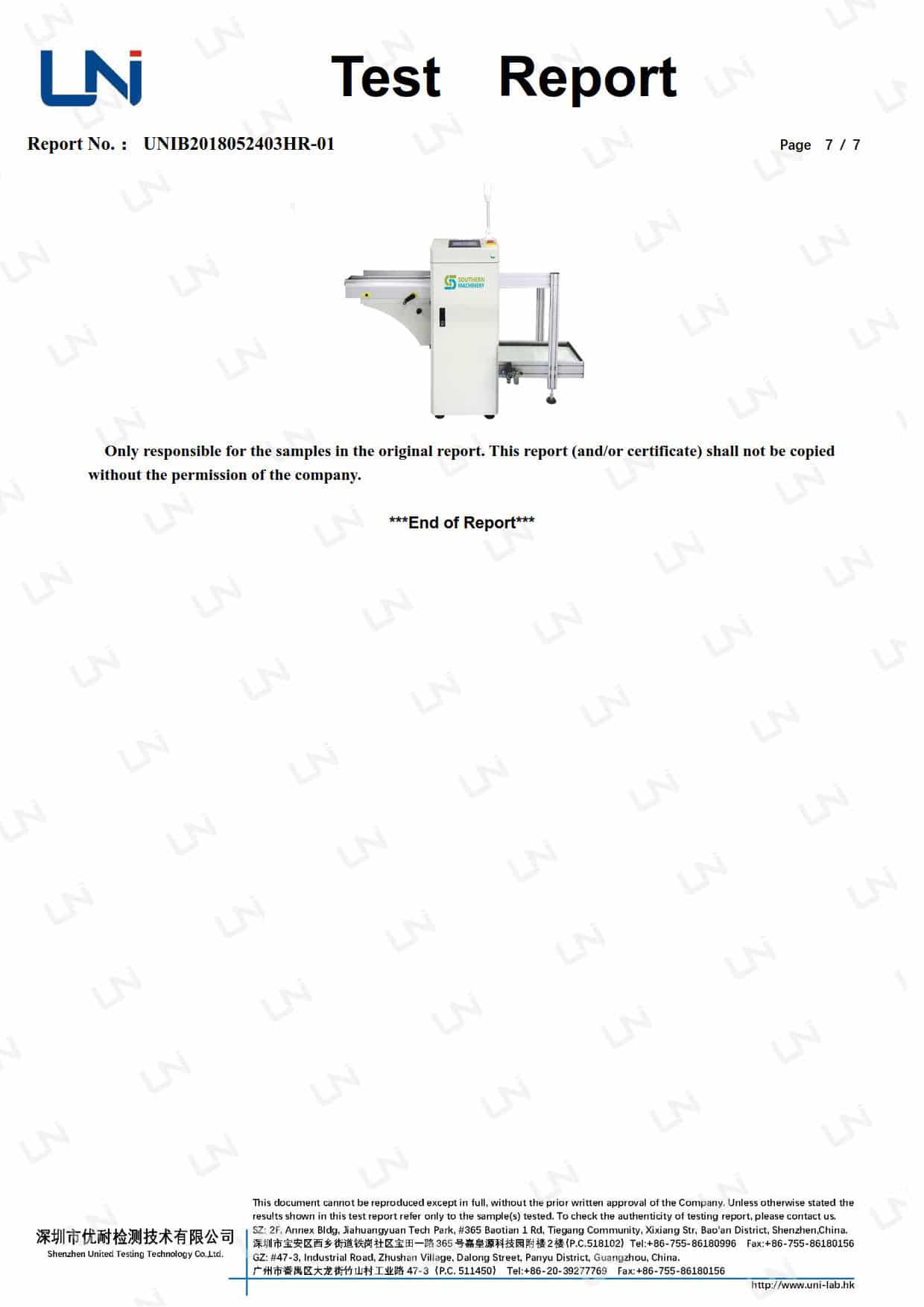 PCB LD-Unloader-ROHS Certification_7