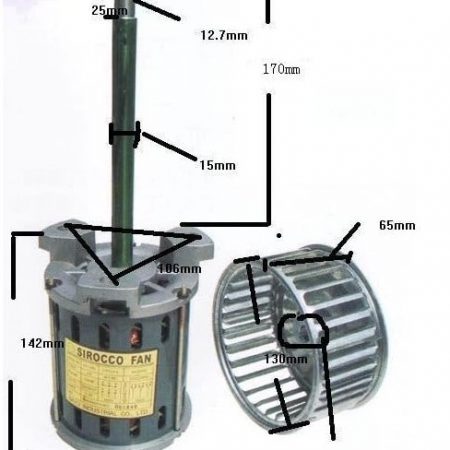 High temperature motor for SMT reflow oven machine