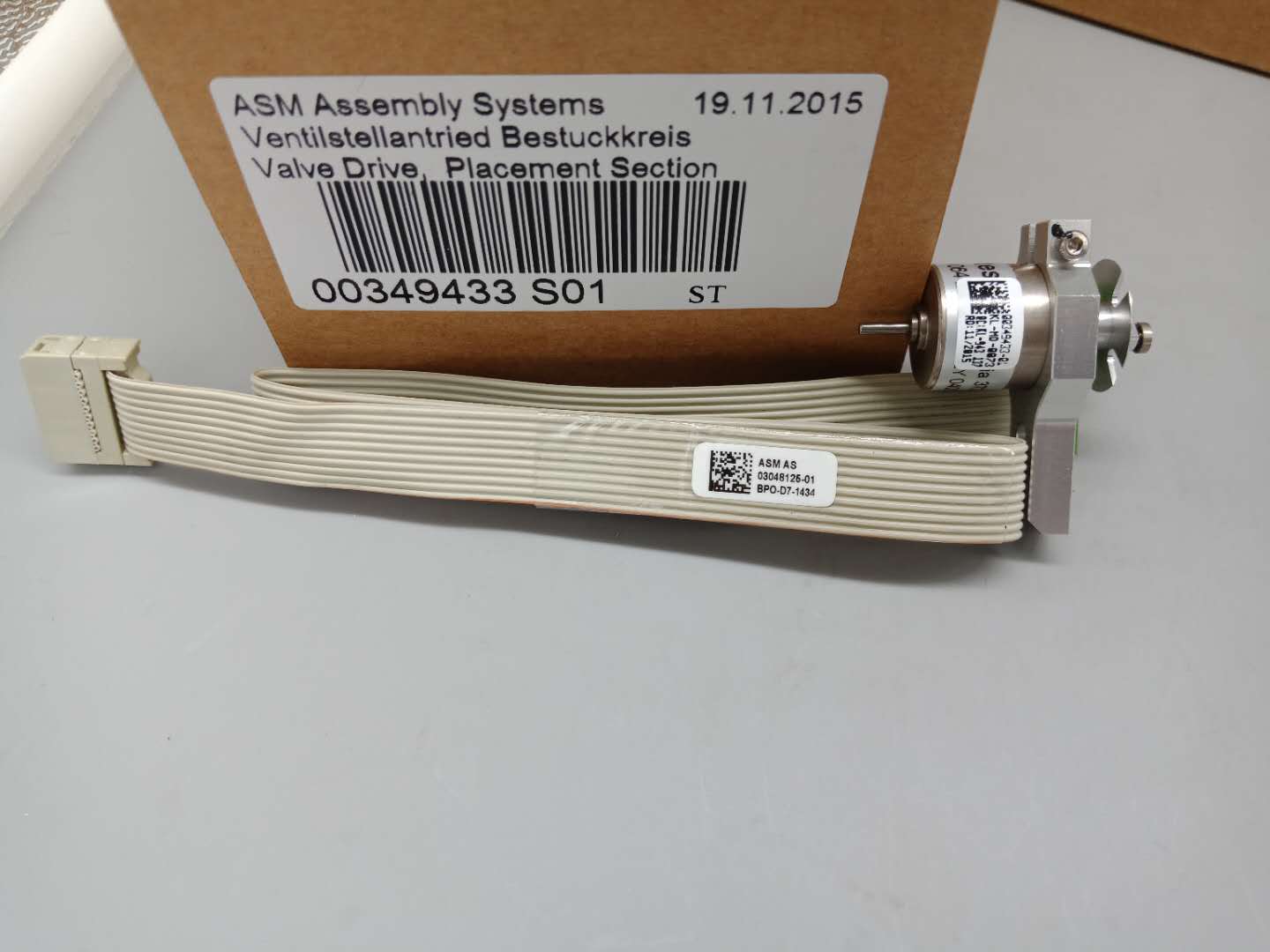 ASM Assembly Systems--00349433-01 valve drive placement Section- (Ventilstellantrieb Bestuckkreis)