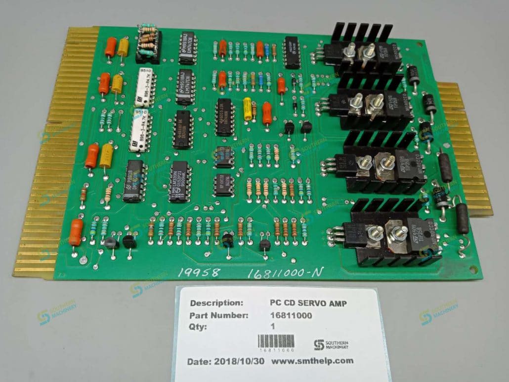 16811000 PC CD SERVO AMP ASM