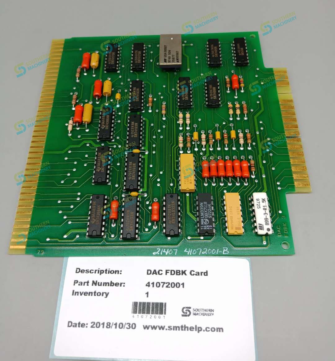 41072001 UIC DAC FDBK Card