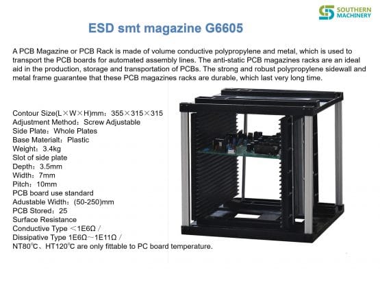SMT PCB ESD   Plates Trolley H5501 - 图片 3