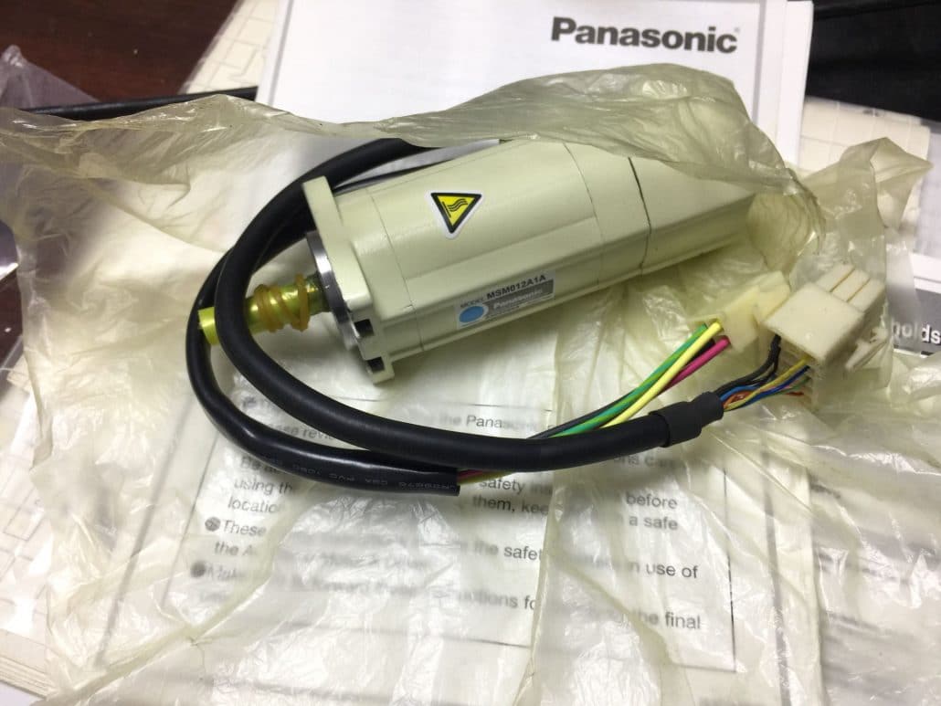 MSM042AJA Panasonic Mounter X-axis AC servo motor MSM042A1F Original Panasonic AC servo motor