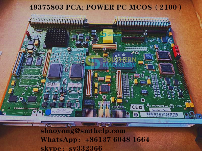 49375803 49375805 PCA; POWER PC MCOS .