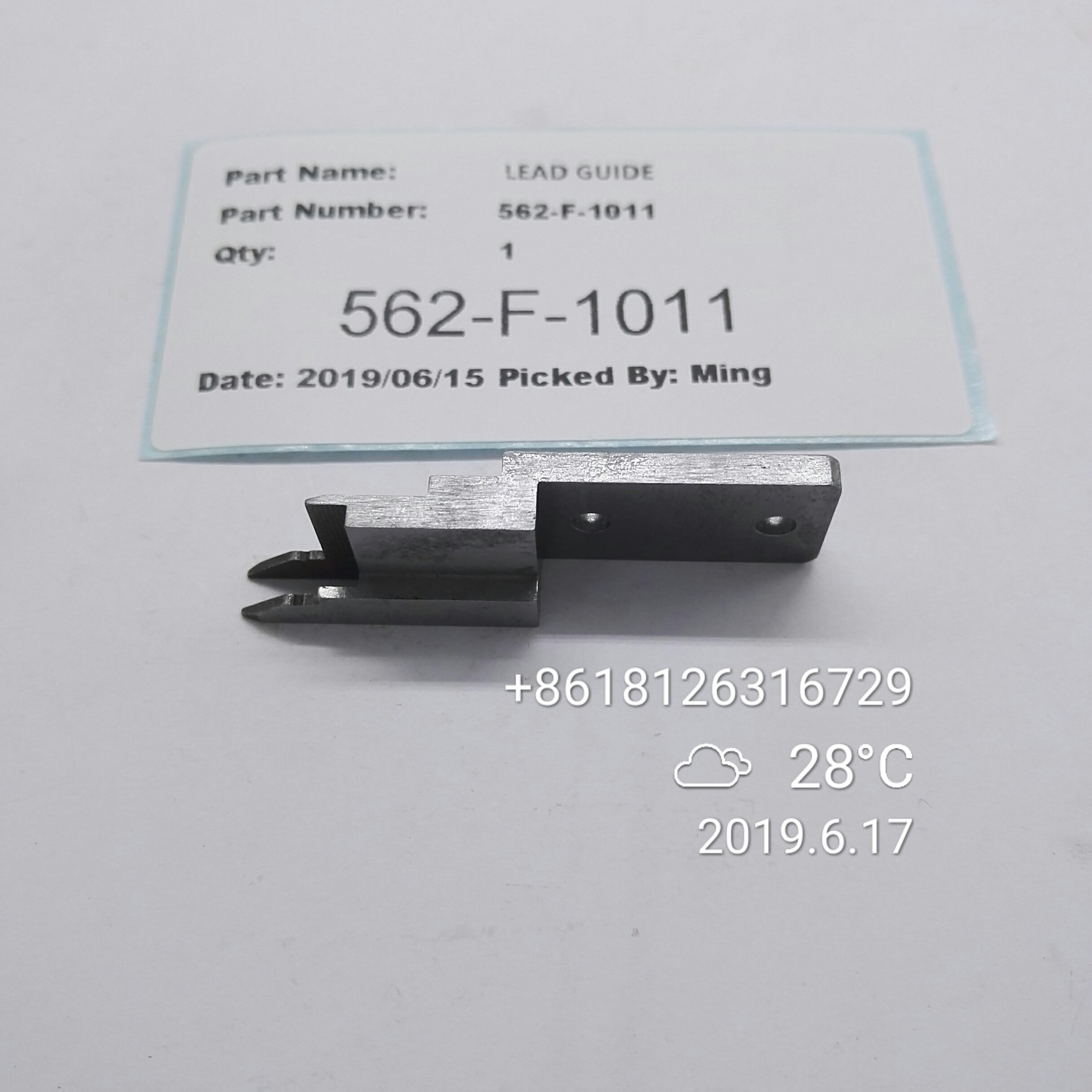 562-F-1011 TDK Auto Insertion machine AI Spare Parts.