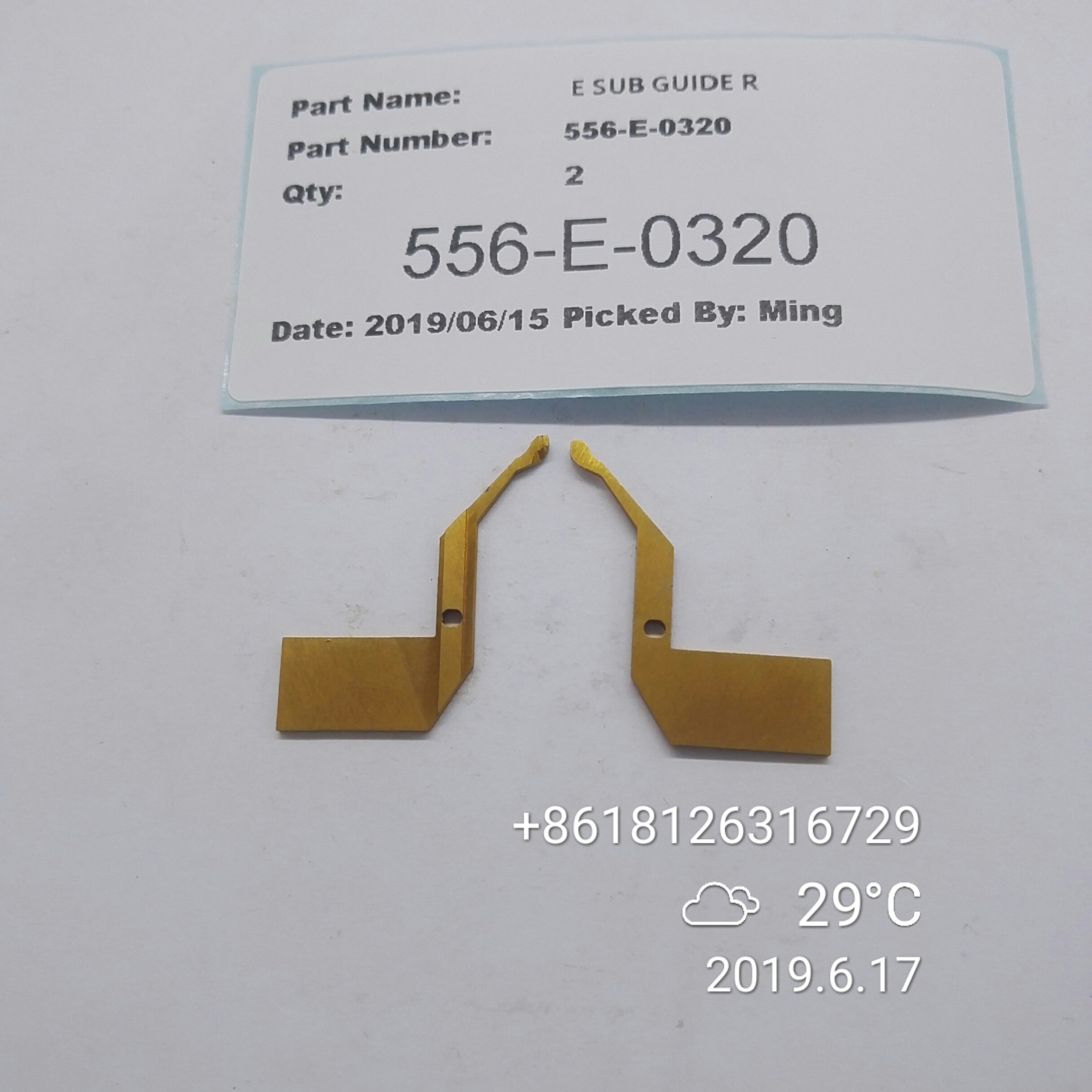 556-E-0320 TDK Auto Insertion machine AI Spare Parts.