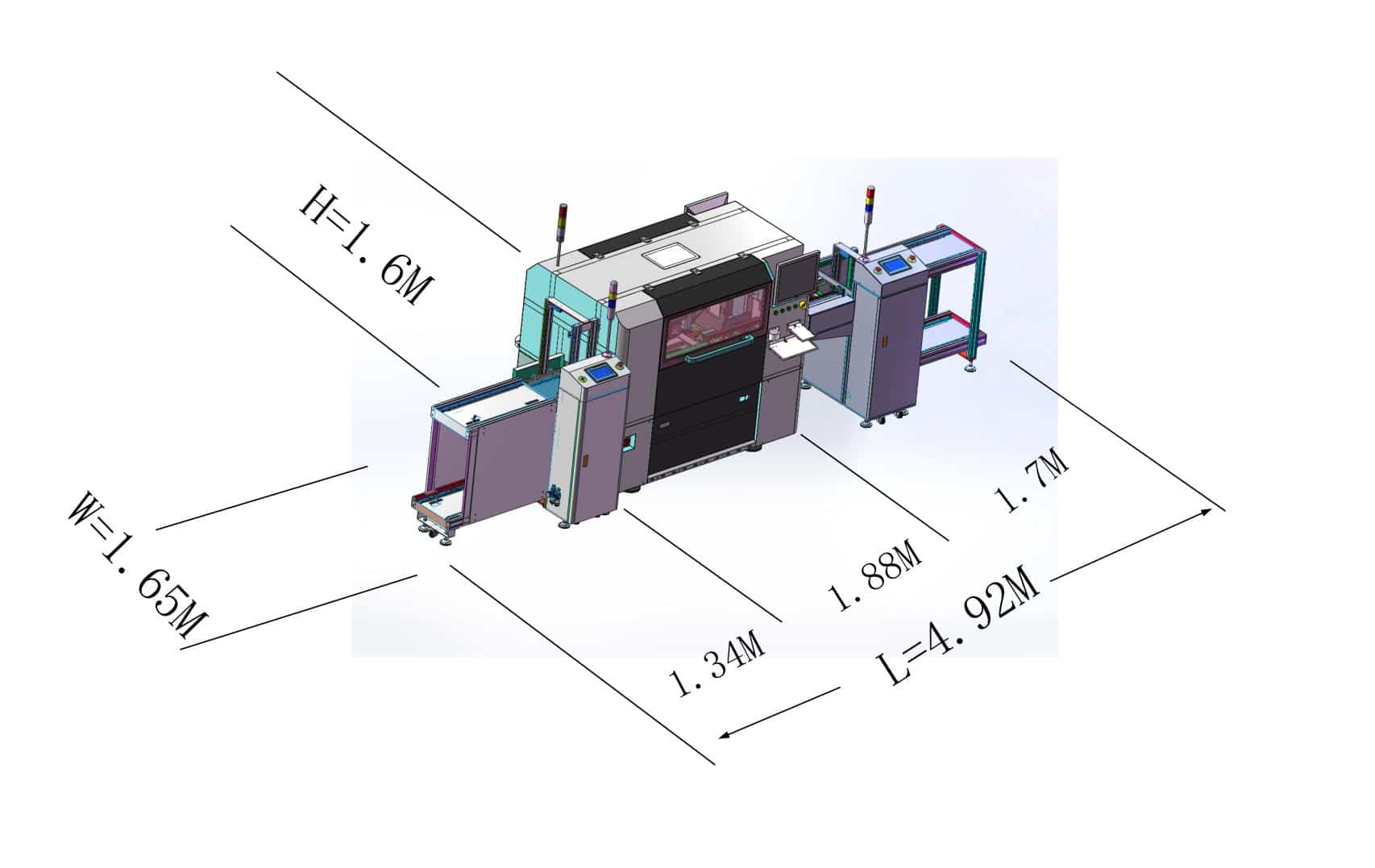 S-3010 Radial Insertion machine