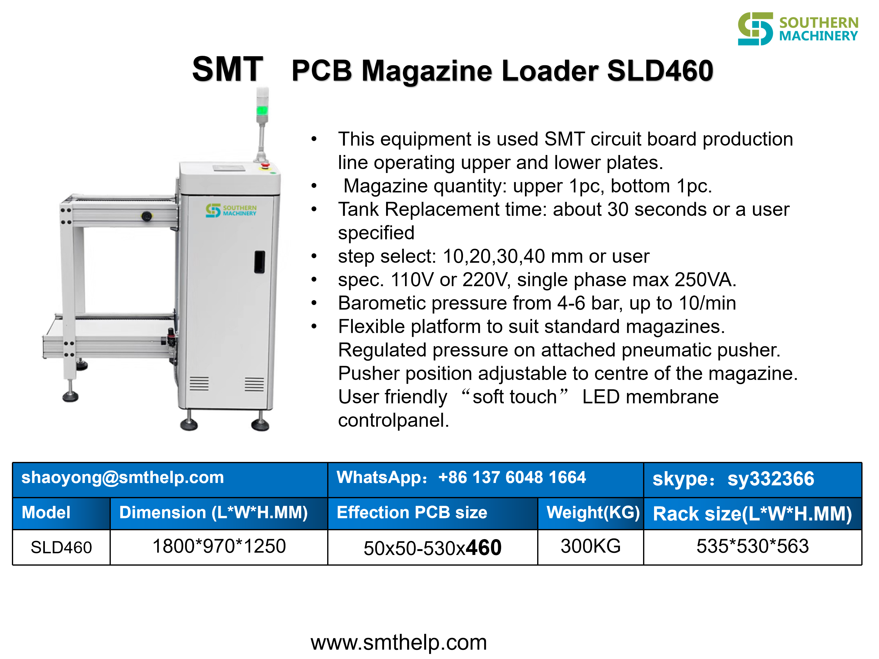 SMT PCB Magazine Unloader SUL-390 - 图片 5
