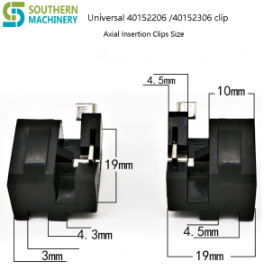 Universal 40152306 clip axial auto Insertion spare parts seller