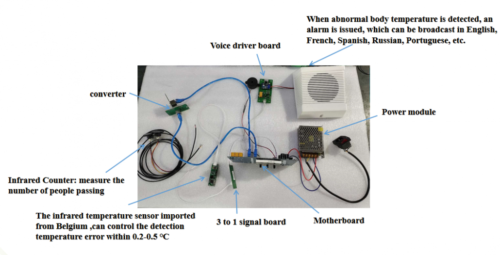 X200A-E temperature detector gate circuit board