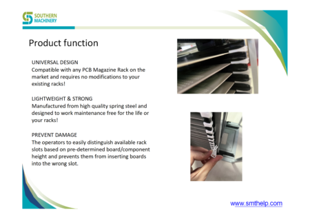 stop clip for PCB magazine racks - 图片 2